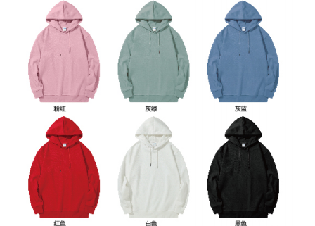 连帽卫衣后背印企业宣传图案好看？带帽卫衣定制
