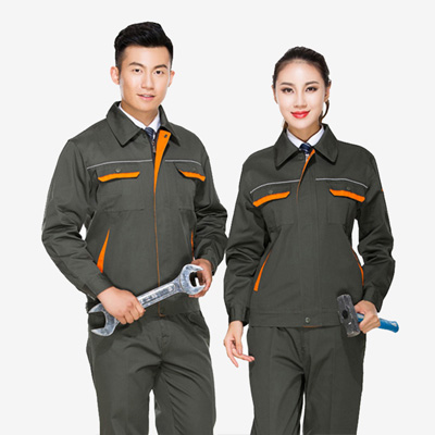 长袖员工制服定做
