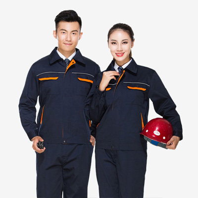 长袖员工制服定做