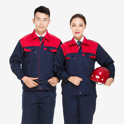 订做春秋长袖工作服
