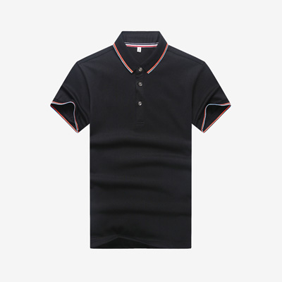 涤棉工作服翻领T恤衫