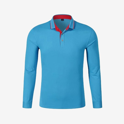 长袖工作服POLO衫定制